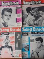 4 x SONG PARADE // muziekmaandblad // 1959 - 1960, Ophalen of Verzenden, Tijdschrift