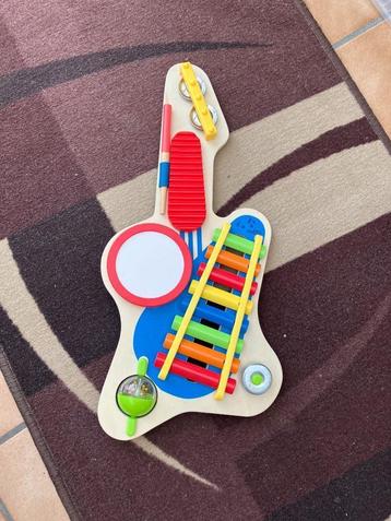 Houten speelgoed gitaar muziek beschikbaar voor biedingen