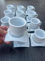 Nieuw! Espressokopje met schotel set voor 12, Nieuw, Ophalen of Verzenden, Overige stijlen, Kop(pen) en/of Schotel(s)