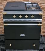 🔥 Poêle Lacanche de luxe 70 cm noir et laiton Coupe de Feu, Comme neuf, 5 zones de cuisson ou plus, Classe énergétique A ou plus économe