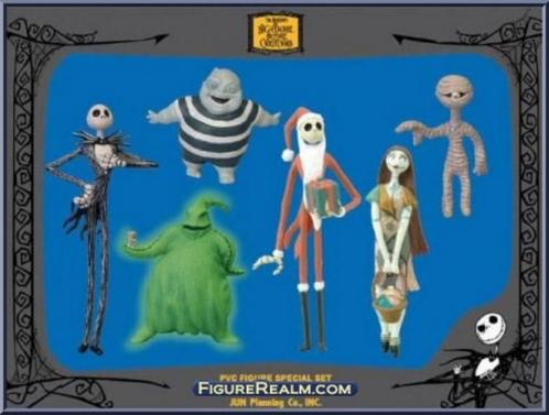 Nightmare before christmas figurines pvc special set B Jun p, Collections, Statues & Figurines, Neuf, Enlèvement ou Envoi