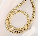 18-karaats vergulde herenketting, Handtassen en Accessoires, Kettingen, Ophalen of Verzenden, Nieuw, Goud, Goud