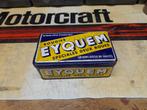 Oude lege kaarsdoos Eyquem motorfiets met 2 wielen, Verzamelen, Verzenden, Gebruikt, Overige typen