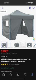 Tent nieuw in doos, Tuin en Terras, Partytenten, Ophalen, Opvouwbaar, Partytent, Minder dan 4 meter