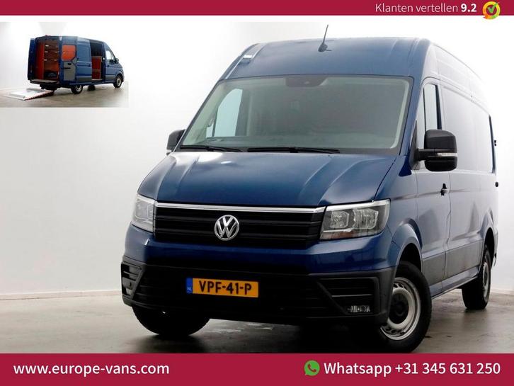 Volkswagen Crafter 35 2.0 TDI 140pk L3H3 (L2H2) DSG-Automaat, Auto's, Bestelwagens en Lichte vracht, Bedrijf, ABS, Airconditioning