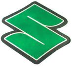 Suzuki metallic sticker #6, Motoren, Verzenden