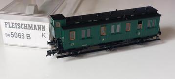 FLEISCHMANN SNCB VOITURE D'ORIGINE ARMISTICE *HO*DC N 94 50