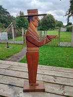 1950s vintage staander hout piccolo cowboy, Ophalen of Verzenden, Gebruikt