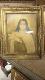 OUDE KADER MET HEILIGE FIG, Antiek en Kunst, Curiosa en Brocante, Ophalen