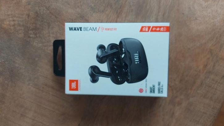 JBL Wave Beam, Audio, Tv en Foto, Hoofdtelefoons, Zo goed als nieuw, Overige merken, Bluetooth, Ophalen