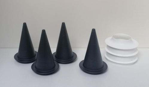 Tupperware™ « Cone - Cornet Party » UltraPro - grijs, Huis en Inrichting, Keuken | Tupperware, Nieuw, Bak of Kom, Verzenden