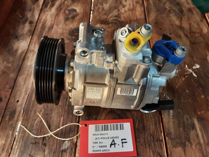 COMPRESSEUR CLIMATISATION Golf V (1K1) (1K0820859T), Autos : Pièces & Accessoires, Climatisation & Chauffage, Volkswagen, Utilisé