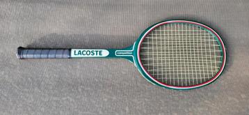 VINTAGE - LACOSTE wedstrijdtennisracket beschikbaar voor biedingen