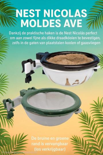 Nest Nicolas - Met Verwijderbare Groene Ring - Moldes Ave beschikbaar voor biedingen