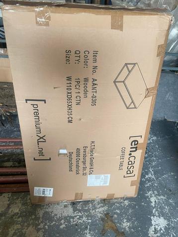 Tafel nieuw beschikbaar voor biedingen