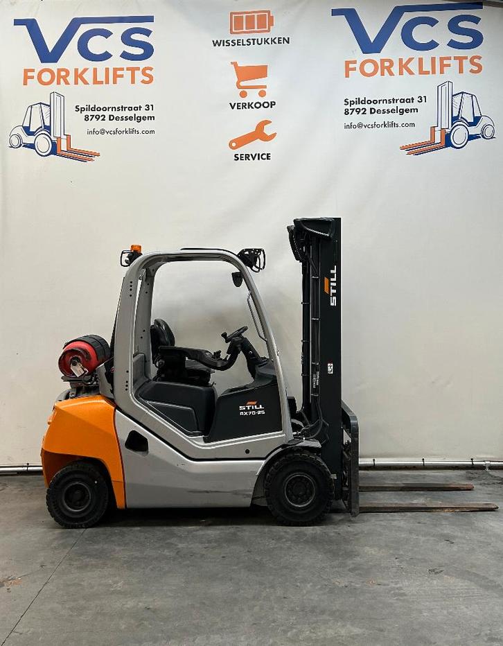 LPG heftruck: 2.5t STILL slechts 1500uren, Zakelijke goederen, Machines en Bouw | Heftrucks en Intern transport, Heftruck, LPG