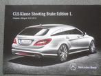Mercedes CLS Shooting Brake Edition One Brochure, Boeken, Auto's | Folders en Tijdschriften, Ophalen of Verzenden, Mercedes