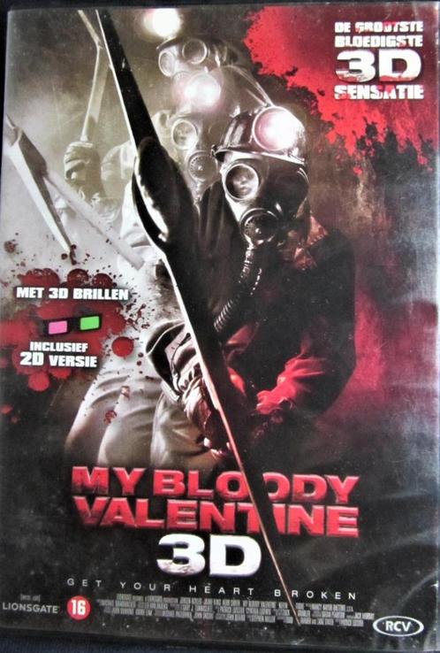 DVD HORROR- MY BLOODY VALENTINE, Cd's en Dvd's, Dvd's | Horror, Zo goed als nieuw, Overige genres, Alle leeftijden, Ophalen of Verzenden