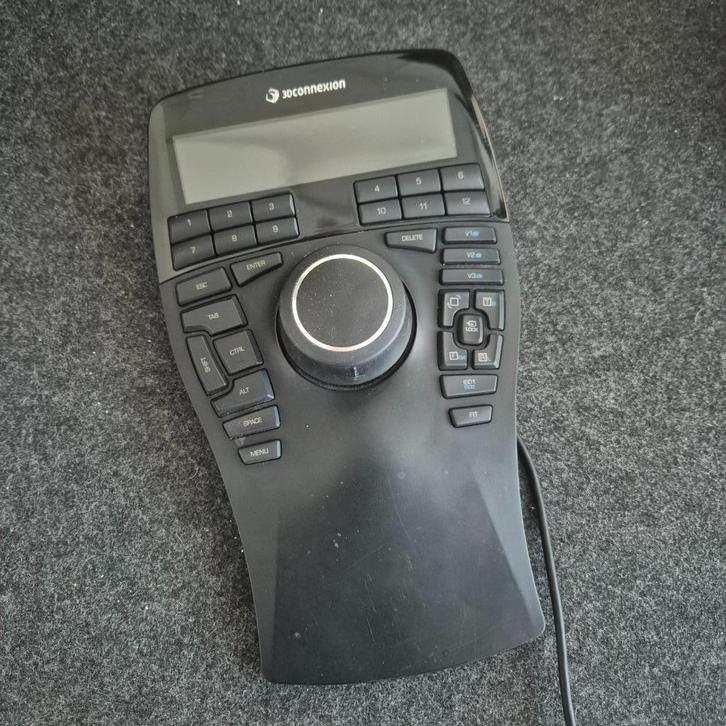 3d connexion spacemouse enterprise, Computers en Software, Muizen, Gebruikt, Muis, Bedraad, Ergonomisch, Ophalen of Verzenden