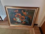 Schilderij bloemen te koop., Antiek en Kunst, Kunst | Schilderijen | Klassiek, Ophalen