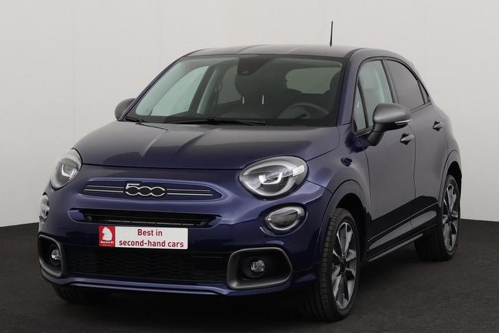 Fiat 500X SPORT 1.5i HYBRID 1.5i SPORT MHEV + A/T + GPS + CA, Auto's, Fiat, Bedrijf, Te koop, 500X, Achteruitrijcamera, Airconditioning