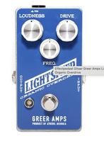 Greer amps Lightspeed overdrive pedaal, Ophalen, Zo goed als nieuw, Distortion, Overdrive of Fuzz