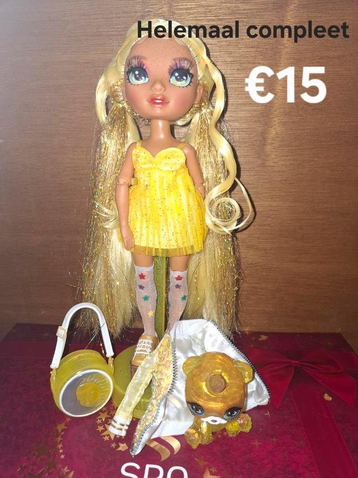 rainbow high poppen, Kinderen en Baby's, Speelgoed | Poppen, Zo goed als nieuw, Ophalen