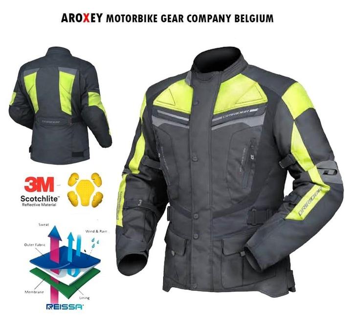 Nieuwe beschermende 600D motorjas van cordura textiel, Motoren, Kleding | Motorkleding, Jas | textiel, Nieuw met kaartje, Verzenden