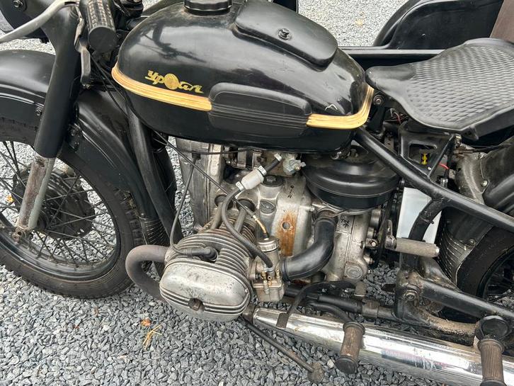 Side-car Ural M63 1972, Motoren, Motoren | Zijspanmotoren, 12 t/m 35 kW, 2 cilinders, Motorrijbewijs A, Ophalen