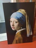 Meisje met Parel (Vermeer) 90x60cm, Antiek en Kunst, Ophalen