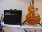 Gitaar Les Paul Gold Top + Versterker VOX VT20+ . nieuw !!!, Muziek en Instrumenten, Ophalen, Nieuw, Met versterker, Solid body