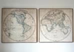Must go now: Wall decoration - world map, Ophalen, Zo goed als nieuw