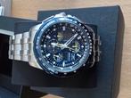 Montre Citizen Blue Angels Skyhawk, Handtassen en Accessoires, Horloges | Heren, Staal, Staal, Ophalen of Verzenden, Zo goed als nieuw