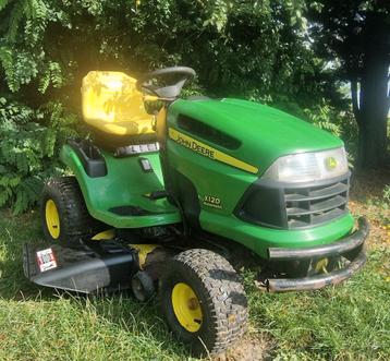 Tracteur tondeuse john deere X120 beschikbaar voor biedingen