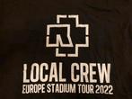 Rammstein crew shirt 2022 M nieuw, Ophalen of Verzenden, Nieuw, Maat 48/50 (M), Zwart