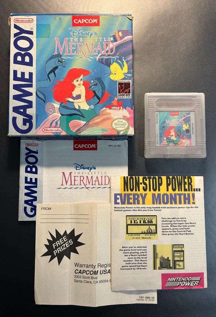 Game Little Mermaid compleet - Game Boy, Games en Spelcomputers, Games | Nintendo Game Boy, Gebruikt, Avontuur en Actie, 1 speler