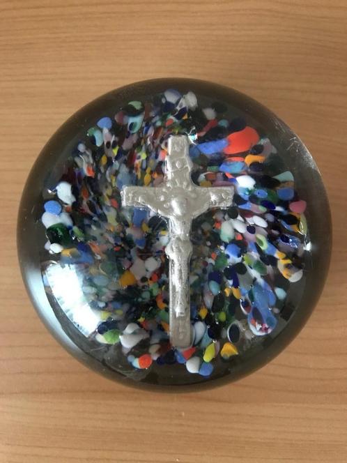 Boule de sulfure décorative / presse papier ., Antiek en Kunst, Antiek | Glaswerk en Kristal, Ophalen
