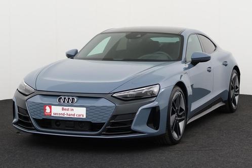 Audi e-tron GT Quattro Quattro + A/T + GPS + CARPLAY + ALCAN, Auto's, Audi, Bedrijf, Te koop, e-tron GT, 4x4, Achteruitrijcamera