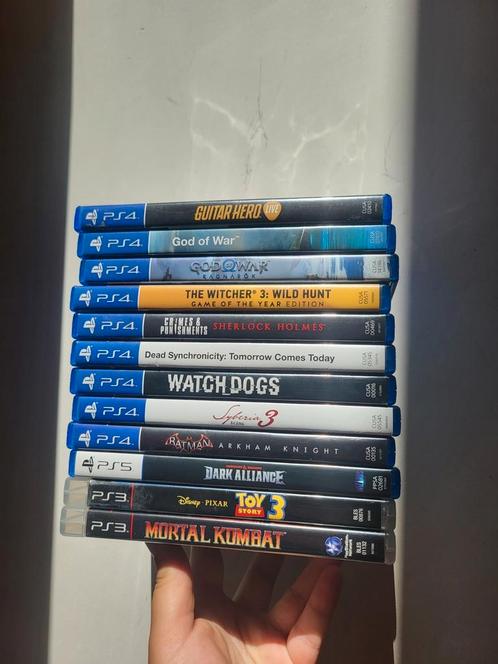 Playstation games, Games en Spelcomputers, Games | Sony PlayStation 4, Zo goed als nieuw, Ophalen of Verzenden