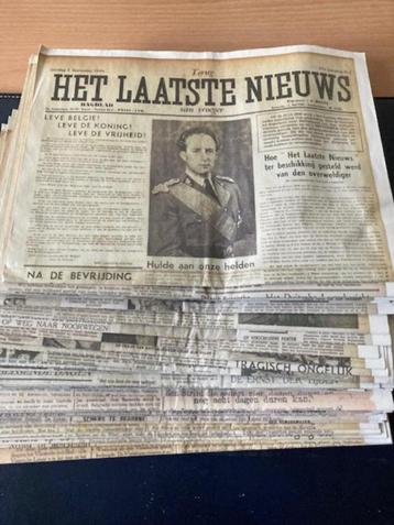 Enkele jaren geleden uitgebracht door HLN 50 stuks voor 5 eu, Enlèvement, Journal