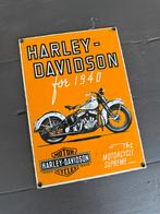 Origineel reclamebord Harley Davidson, Motoren, Handleidingen en Instructieboekjes, Ophalen