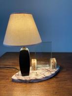 lampe de table art déco en marbre, Enlèvement ou Envoi