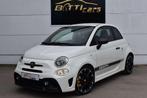Fiat 595 Abarth Automaat Competizione* Leder* Airco* Navi* P, Auto's, 4 zetels, Cabriolet, Wit, Leder