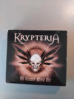 Cd. Krypteria. All beauty must die. (Limited edition)., Cd's en Dvd's, Cd's | Hardrock en Metal, Ophalen of Verzenden, Zo goed als nieuw