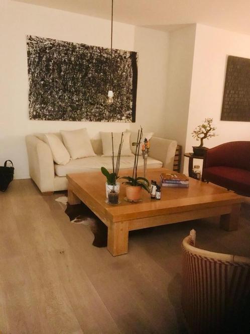 Table basse Christian Liaigre, Huis en Inrichting, Tafels | Salontafels, Gebruikt, Eikenhout, Ophalen