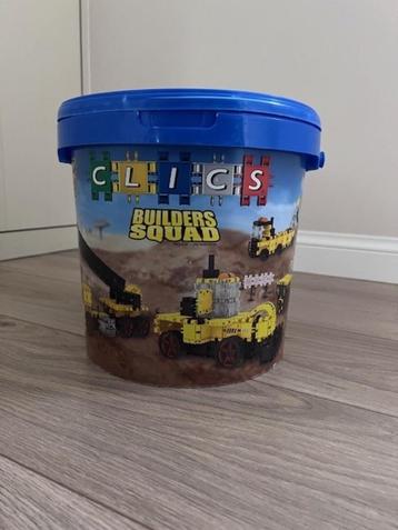 Clics Builders Squad Drum 9 in 1 - Constructie blokken beschikbaar voor biedingen