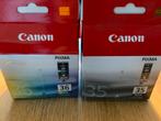 Canon Pixma 35 black en 36 color cartridges - Nieuw - 12 st., Informatique & Logiciels, Fournitures d'imprimante, Enlèvement ou Envoi