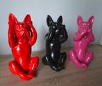 Bulldog beeldjes, Ophalen