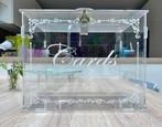 Urne de Mariage Transparente avec cadenas et clés, Ophalen, Nieuw