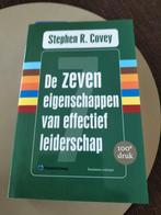 De zeven eigenschappen van effectief leiderschap, Livres, Conseil, Aide & Formation, Comme neuf, Enlèvement ou Envoi, Stephen R. Covey